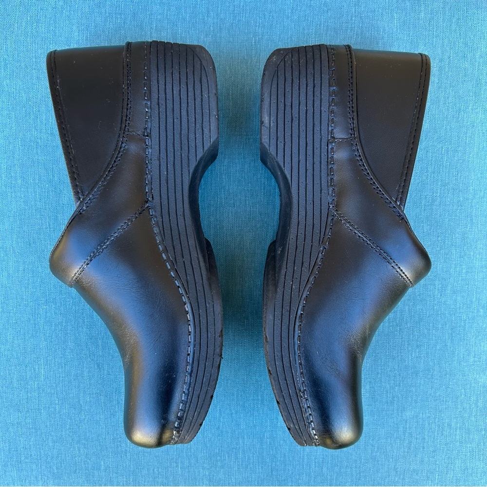 Dansko LT Pro leather clogs - black size 39 (US women’s 8.5-9) - Picture 4 of 12